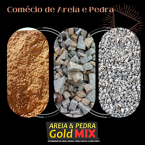 Gold Mix distribuidora de areia e pedra em Campinas, SP.
